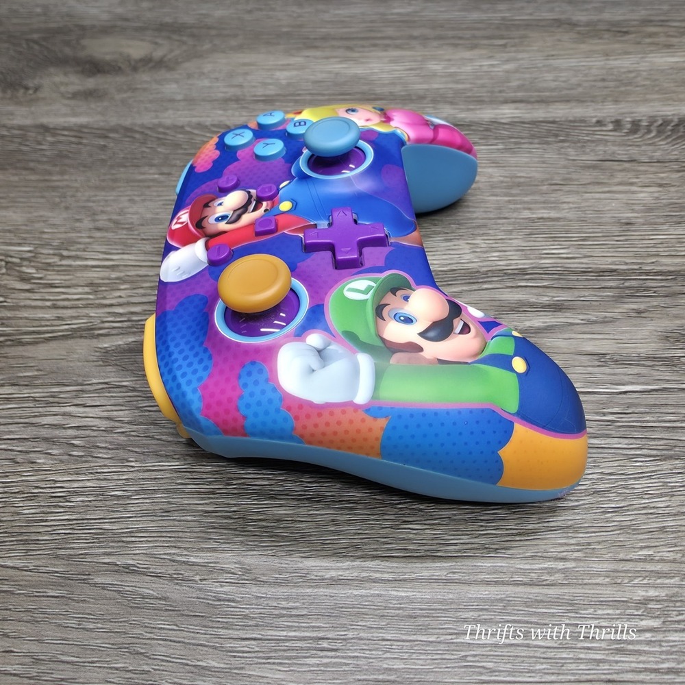 PowerA Enhanced Wireless Controller - Nintendo Switch 1 & 2 - Mario Color Splash - Picture 7 of 16